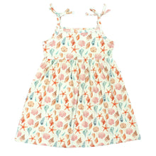 Sandy Seashells Beachy Kids Bamboo Sundress