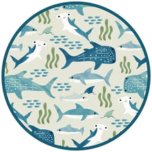Shark Friends Ocean Animals Bamboo Baby Swaddle Blanket