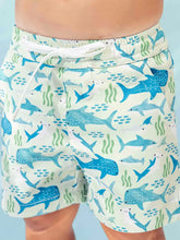 Shark Friends Ocean Animals Boys Swim Trunk