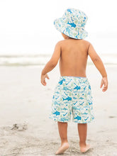 Shark Friends Ocean Animals Boys Swim Trunk