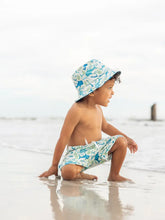 Shark Friends Ocean Animals Boys Swim Trunk