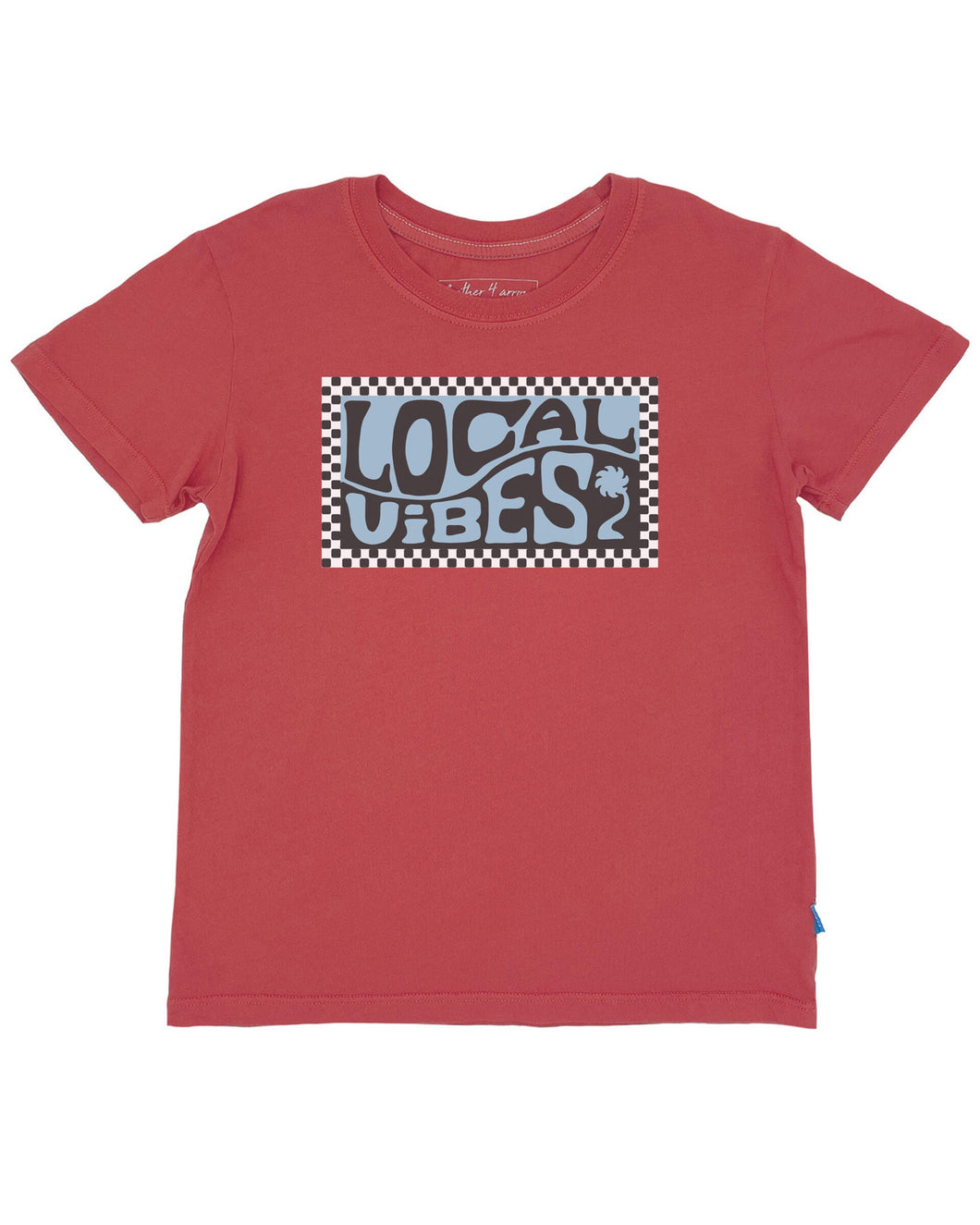 12mos - Local Vibes Vintage Tee in Chili Pepper