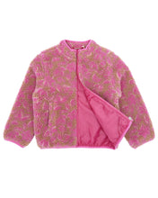 Skyler Polar Fleece Jacket in Desert Rose