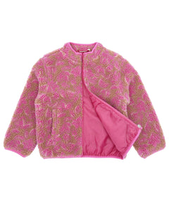 Skyler Polar Fleece Jacket in Desert Rose