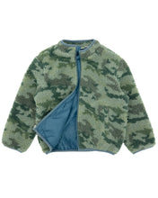 Throwback Polar Fleece Jacket in Camo