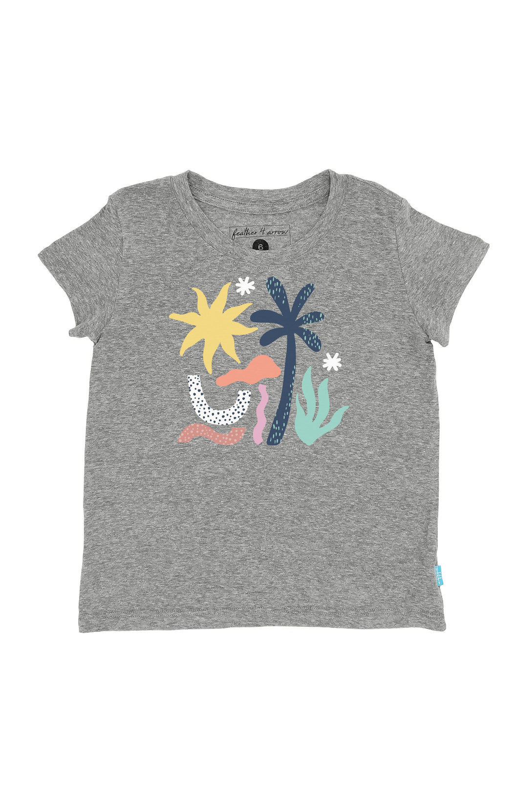 Vacay Dreamin' Everyday Tee in Heather Gray