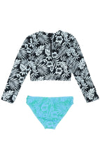 Waves 4 Days Long Sleeve Rashkini in Cockatoo