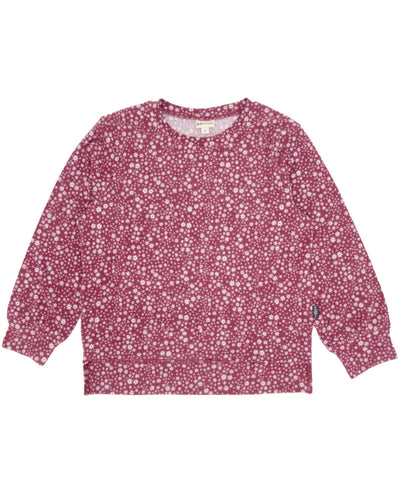 Zephyr Hacci Pullover in Brick Floral