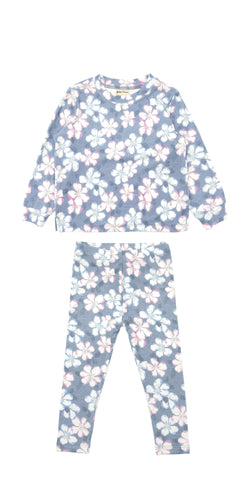 Ava Hacci Set in Dusty Blue