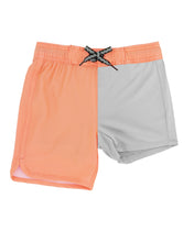 Scallop Boardshort in Orange Pop