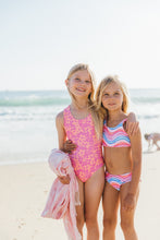Summer Sun Reversible One-Piece in Magenta Punch