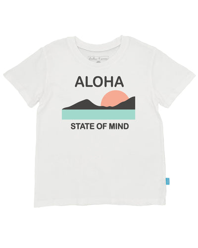 Aloha State of Mind Vintage Tee in White