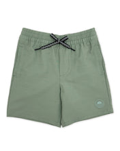 Buckle Up Hybrid Walk Short in Mineral Green