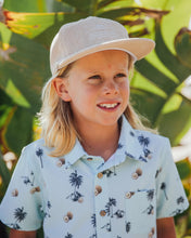 Coconut Button Down Shirt in Surf Spray