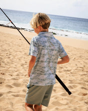 Fresh Catch Feel Good Tech Polo in Sage