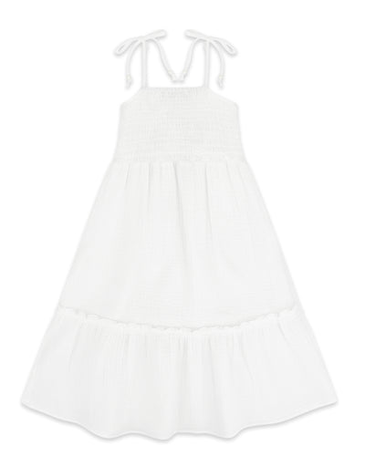 Harper Dress in White