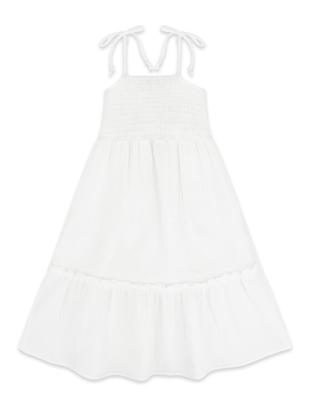 Harper Dress in White