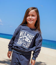 Ryder Wild Wave Surf Club Sweatshirt in Dusty Navy