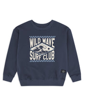Ryder Wild Wave Surf Club Sweatshirt in Dusty Navy