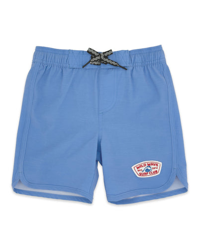Scallop Boardshort in Blue Jay