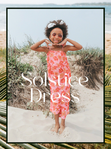 Solstice Dress in Swept Away Floral