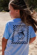 I'd Rather be Outside Vintage Tee in Crystal Blue