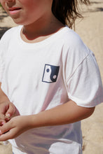 Sunshine Aloha Paradise Vibes Vintage Tee in Dusty White