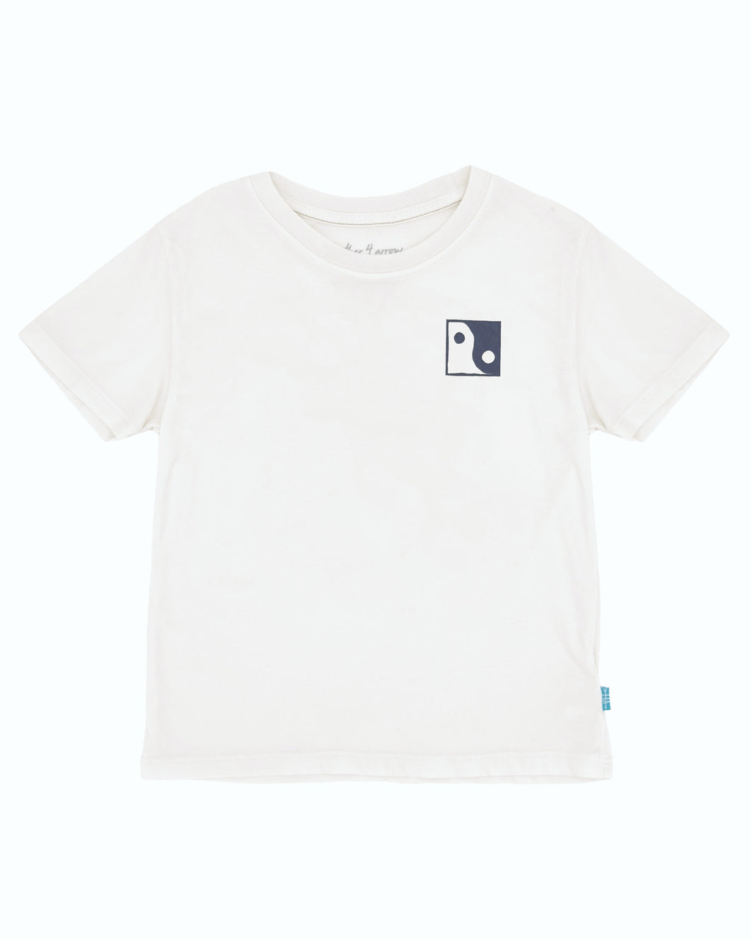 Sunshine Aloha Paradise Vibes Vintage Tee in Dusty White