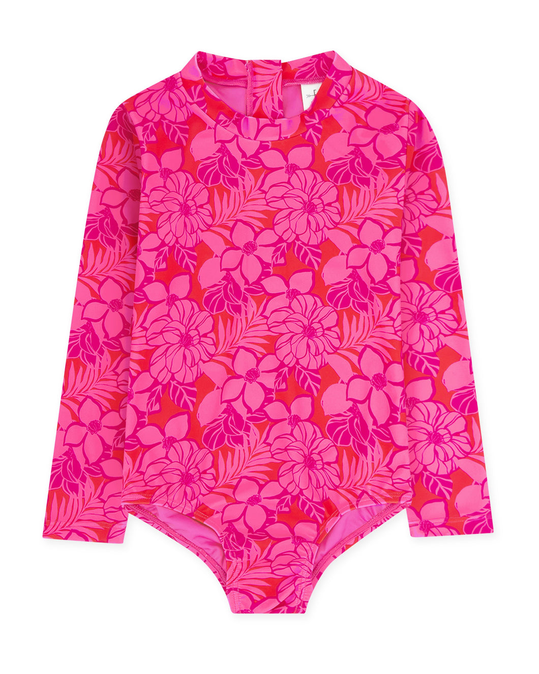 Wave Chaser Surf Suit in Pink Sunset