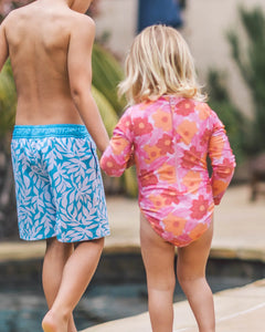 Wave Chaser Surf Suit in Swept Away Floral