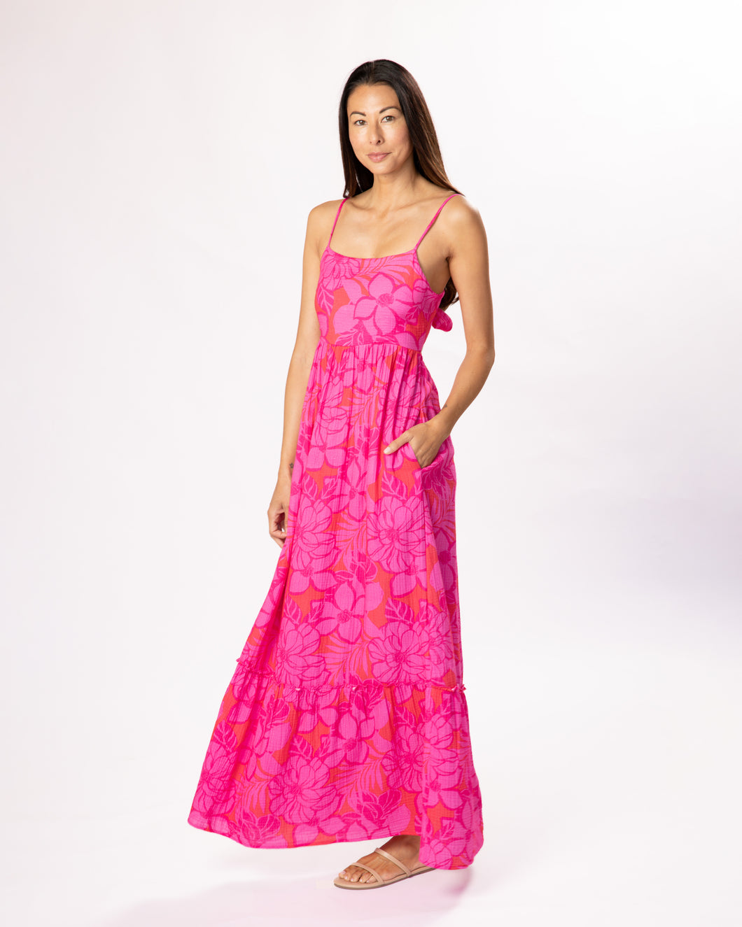 Womens Soiree Dress in Lollipop