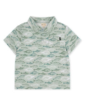 Fresh Catch Feel Good Tech Polo in Sage