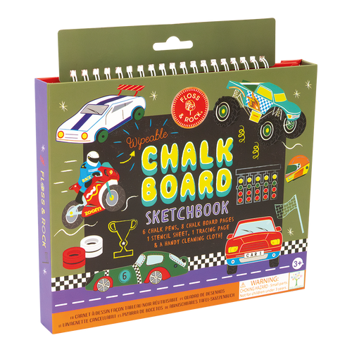 Chalkboard Sketchbook - Cars