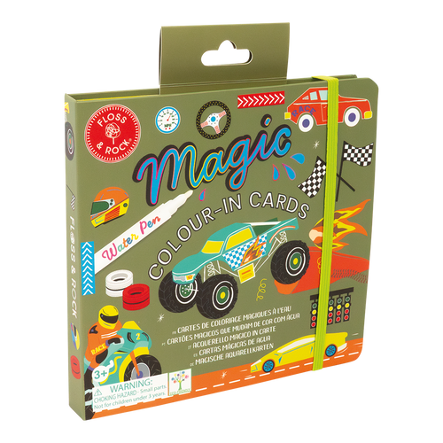 Water Pen & Cards - Cars