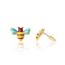 Buzzing Bee Stud Earrings