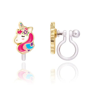 Unicorn Dreams Clip On Earrings