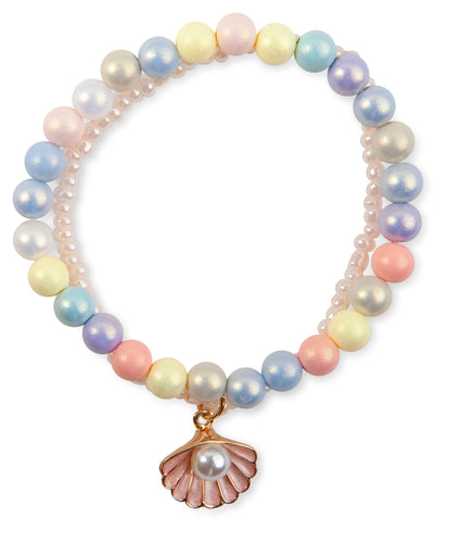 Boutique Pastel Shell Bracelet