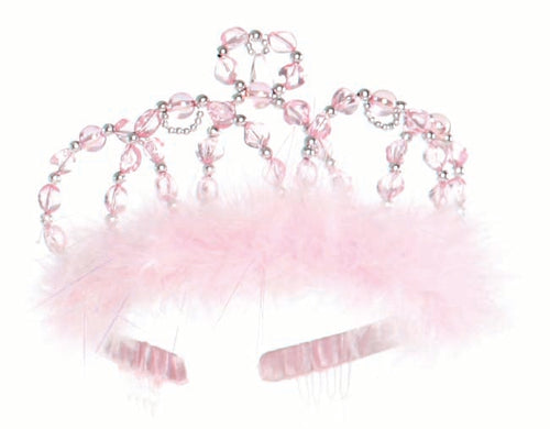 Princess Tiara - Pink/ Silver