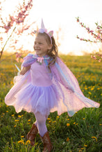 Rainbow Unicorn Cape & Headband in 4-6yrs