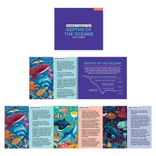 Depths of the Oceans Science Puzzle Set - 3 puzzles 100 pcs each