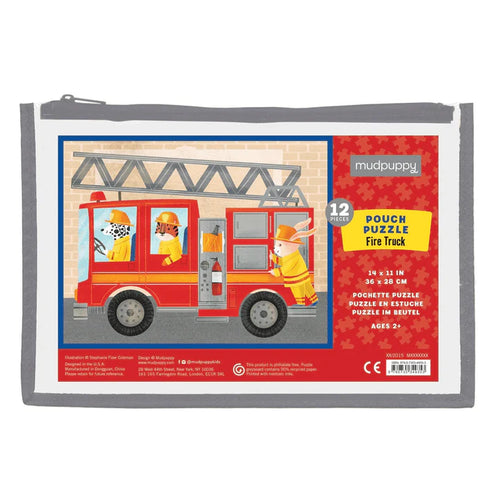 Fire Truck - 12 pc Pouch Puzzle