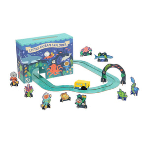 Little Ocean Explorer Wind Up & Go Play Set