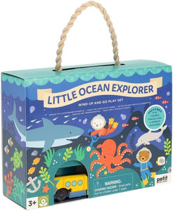 Little Ocean Explorer Wind Up & Go Play Set