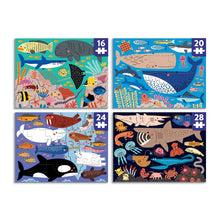 Oceans of the World Level Up! Puzzle Set - 4 in a Box Puzzle Set