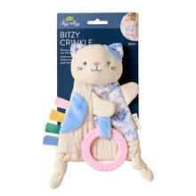 Kitty Bitzy Crinkle with Silicone Teether Toy