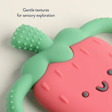 Strawberry Chew Crew Silicone Teether