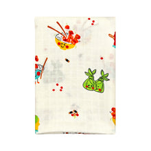 Island Mixed Plate Hawaiian Aloha Theme Bamboo Cotton blend Blanket