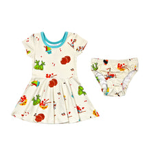 Island Mixed Plate T-Shirt Dress