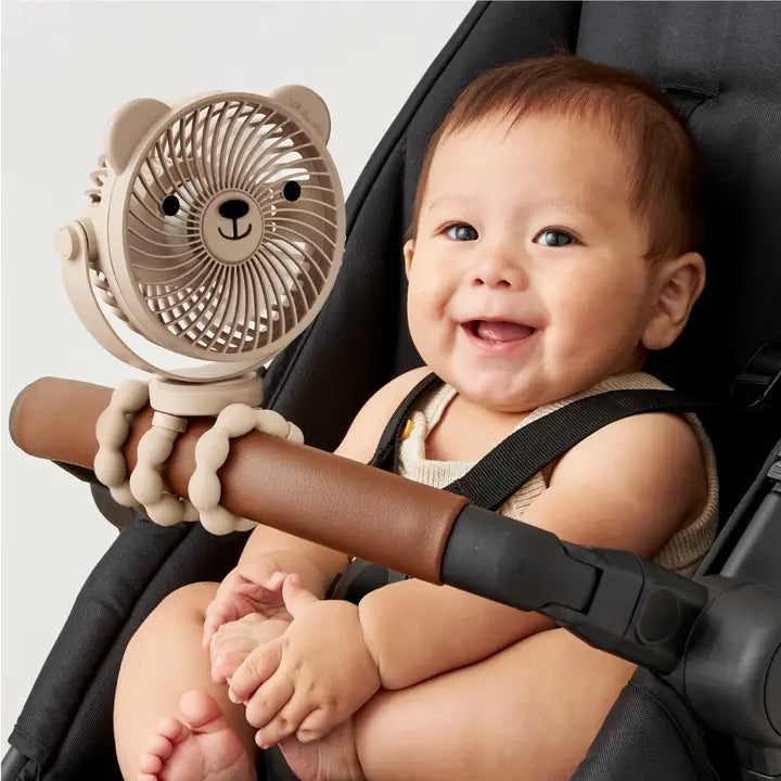 stroller fan for baby 3-Speed Stroller Fan – Droplets