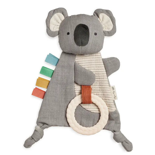 Koala Bitzy Crinkle with Silicone Teether Toy